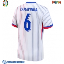 Fotballdrakt Herre Frankrike Eduardo Camavinga #6 Bortedrakt EM 2024 Kortermet